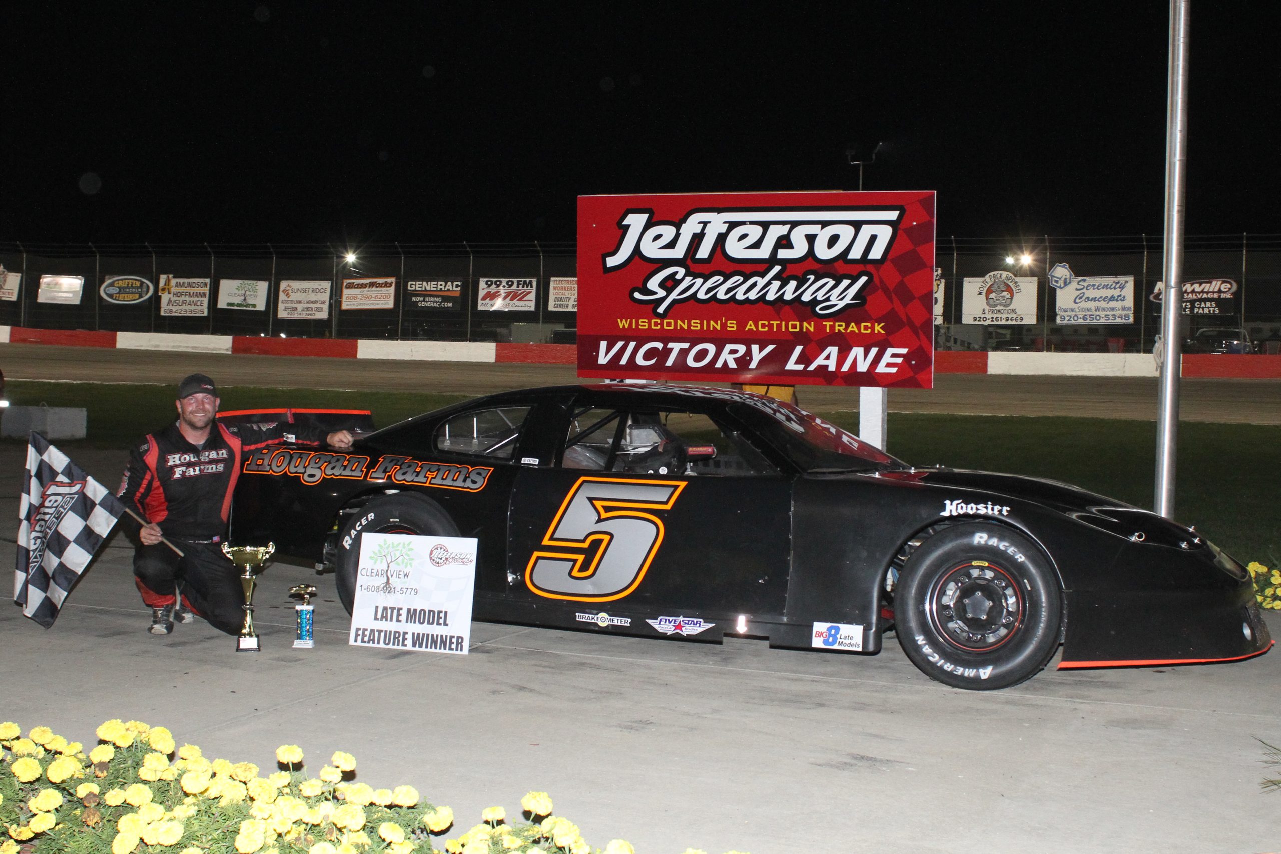 Late Model Feature Winner Casey Johnson July 31 2021