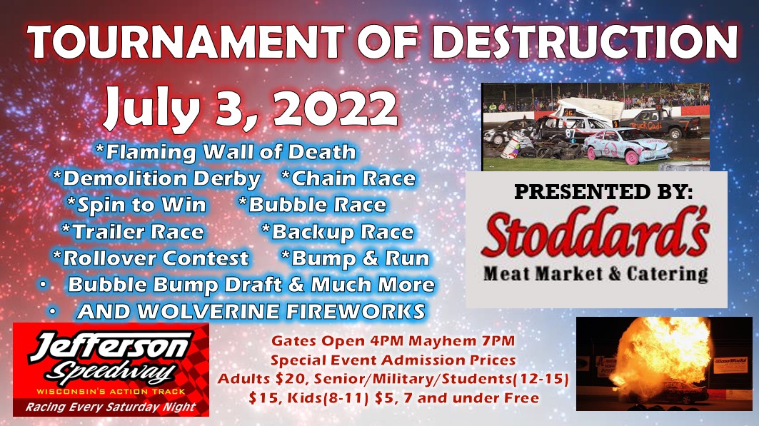 Stoddard's Meat Market & Catering Sponsors Tournament of Destruction