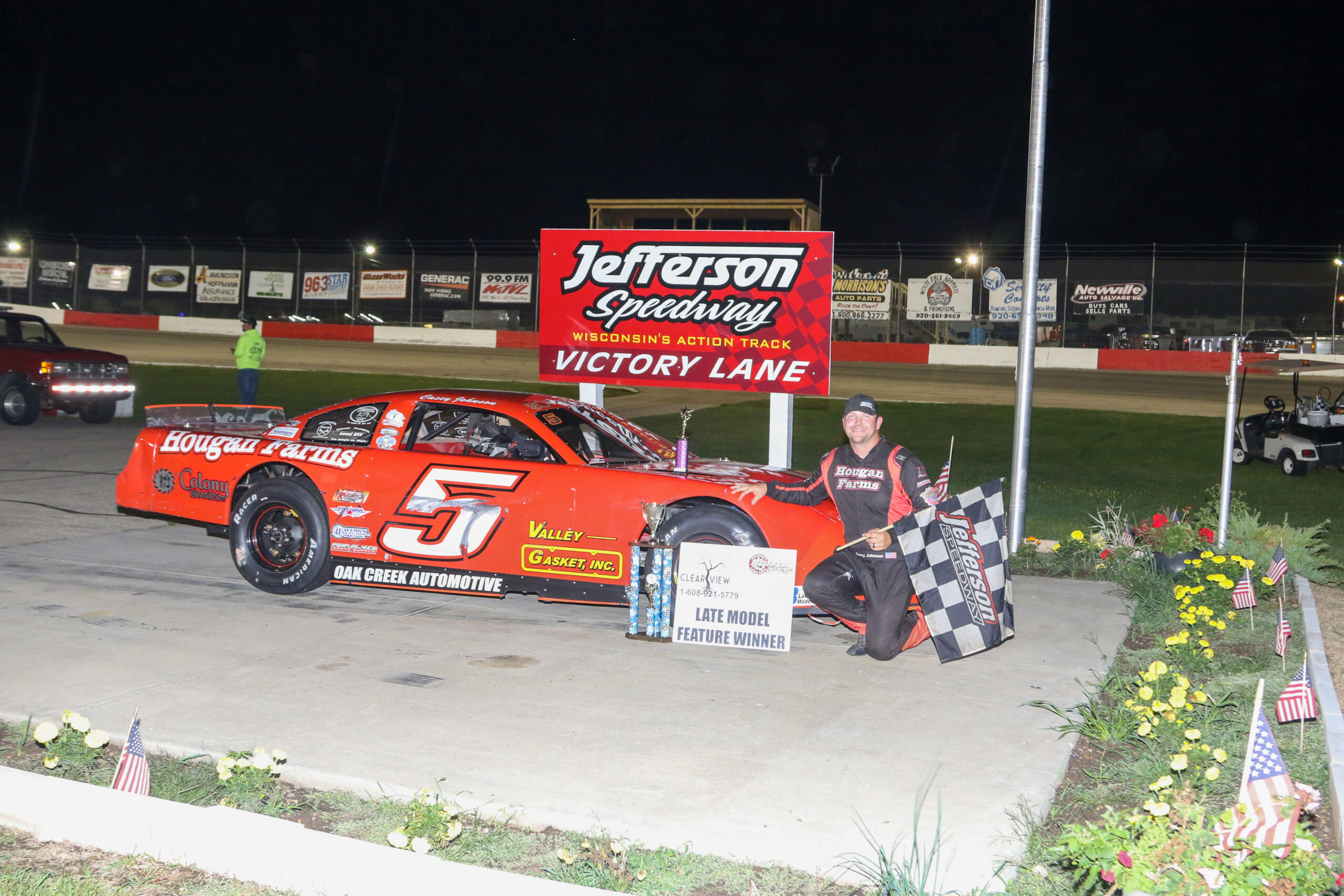 CASEY JOHNSON DOUBLES UP AT JEFFERSON SPEEDWAY