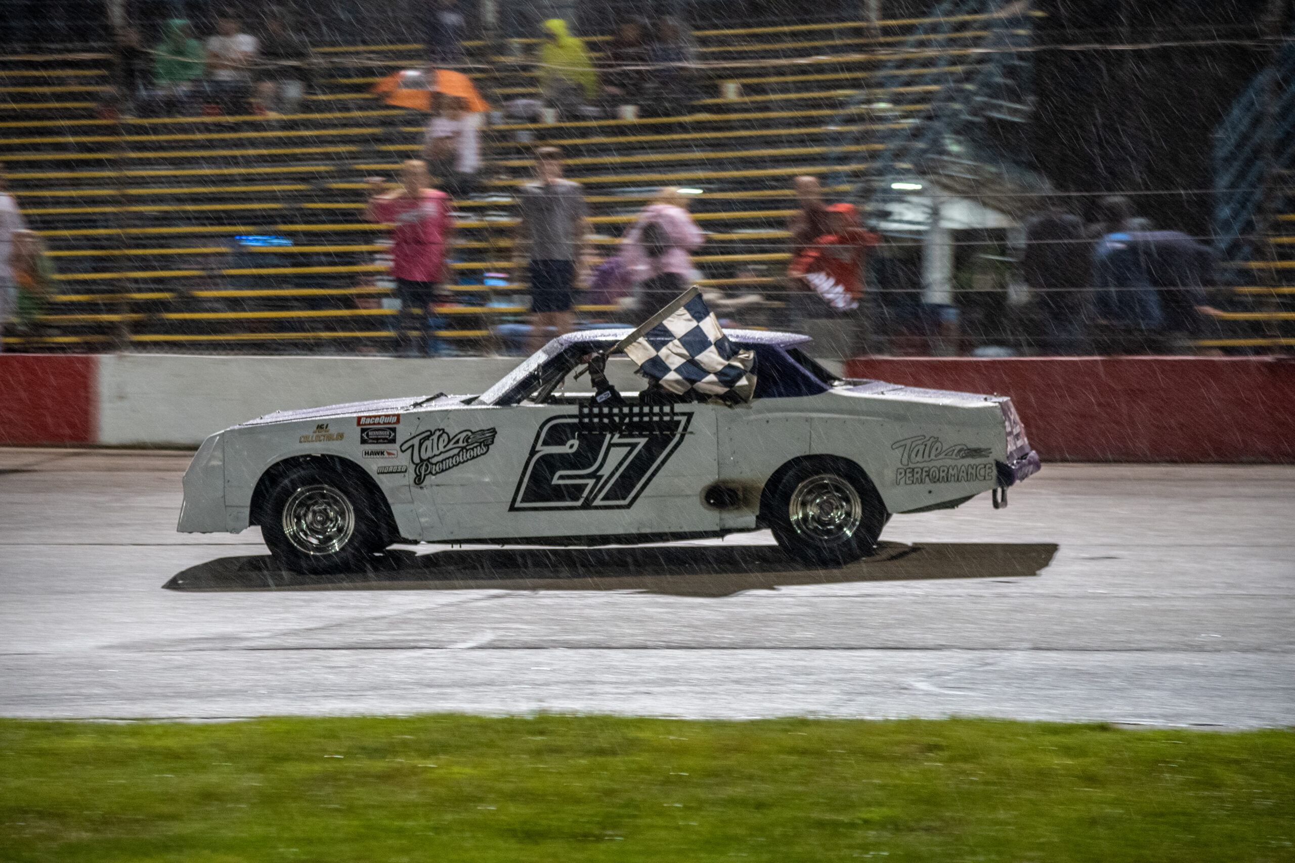 TATE, SCHMIDT AND STORKSON WINNERS IN RAIN SHORTENED PROGRAM